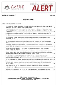 California ALERT Volume 37 (July 2018 - June 2019)