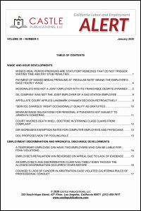 California ALERT Volume 38 (July 2019 - June 2020)